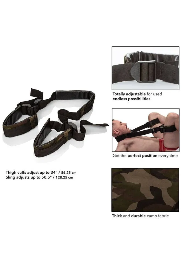 Cal Exotics Vibrators Cal Exotics Colt Camo Thigh Sling