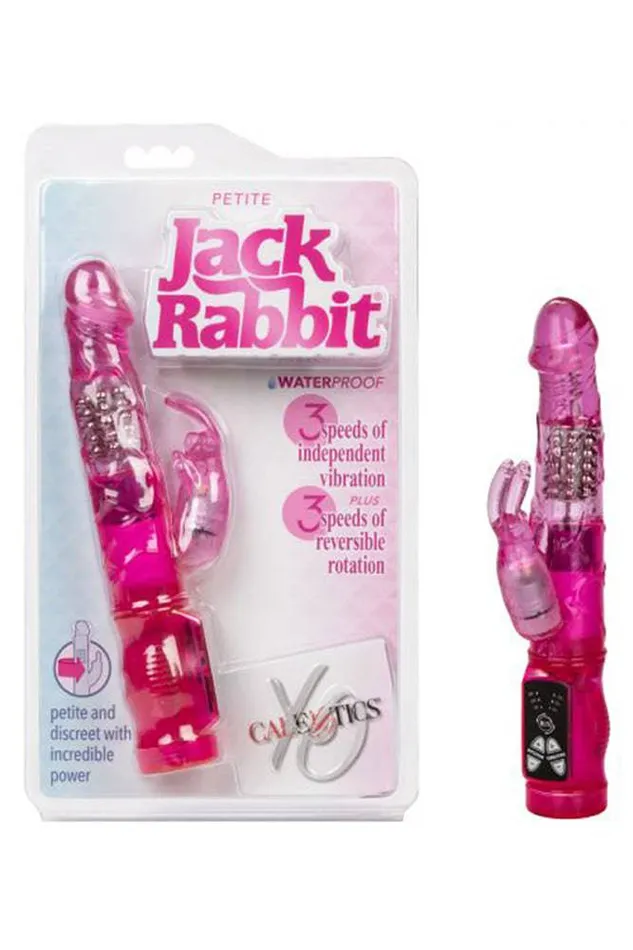 Cal Exotics Vibrators Cal Exotics Jack Rabbit Petite Jack Rabbit Pink