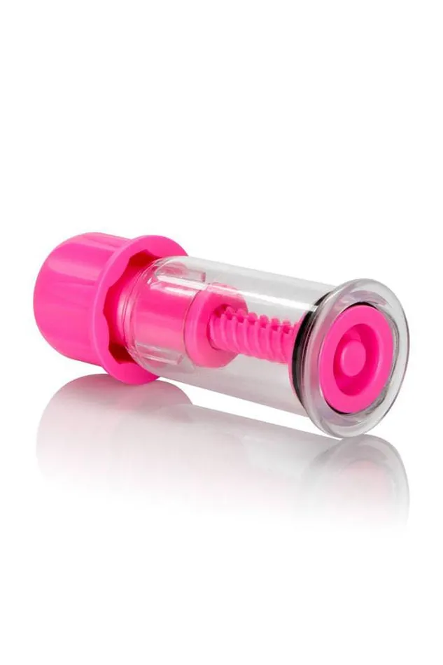 Cal Exotics Vibrators Cal Exotics Nipple Play Vacuum Twist Suckers Pink