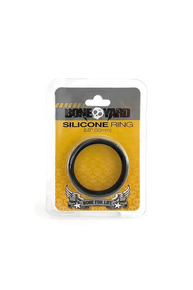 Channel 1 Releasing Boneyard Silicone Cock Ring Assorted Channel 1 Releasing Male Sex Toys
