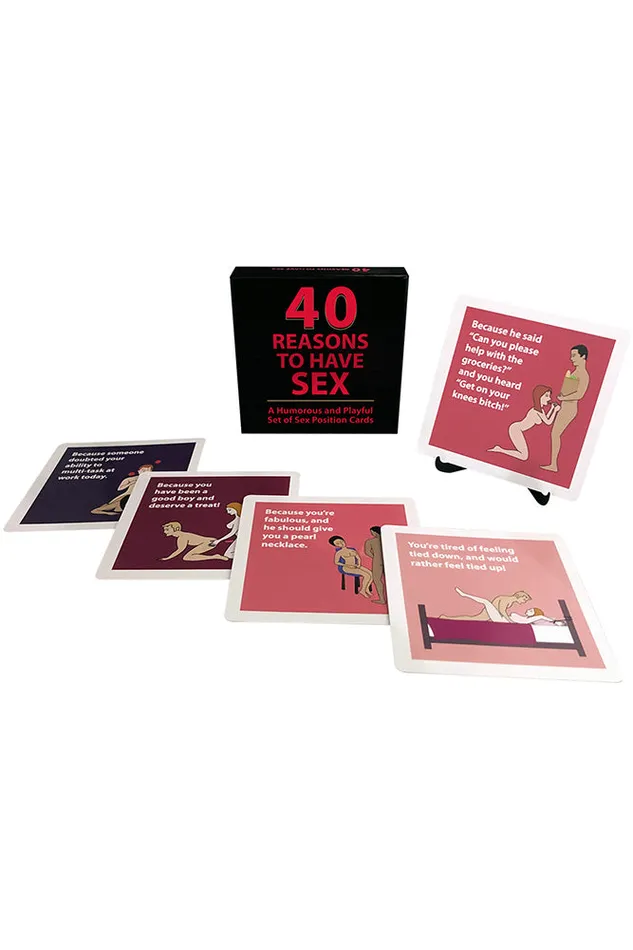Couples Kheper Games Kheper Games 40 Reasons To Have Sex Card Game