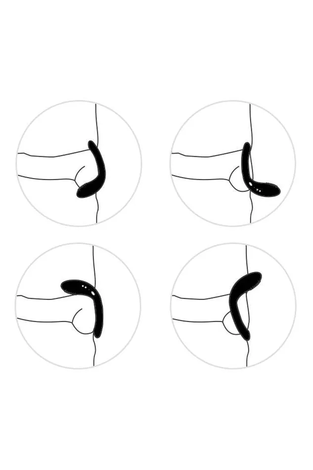 Couples Lovense Diamo Bluetooth Vibrating Cock Ring Black Lovense