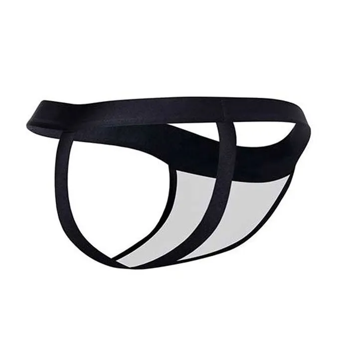 CUT 4 MEN Mens Underwear C4M Jockstrap Provocative Matte Black
