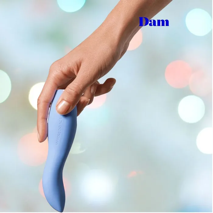 Dame Products Female Sex Toys Dame Dip 20 Bullet Vibrator Periwinkle