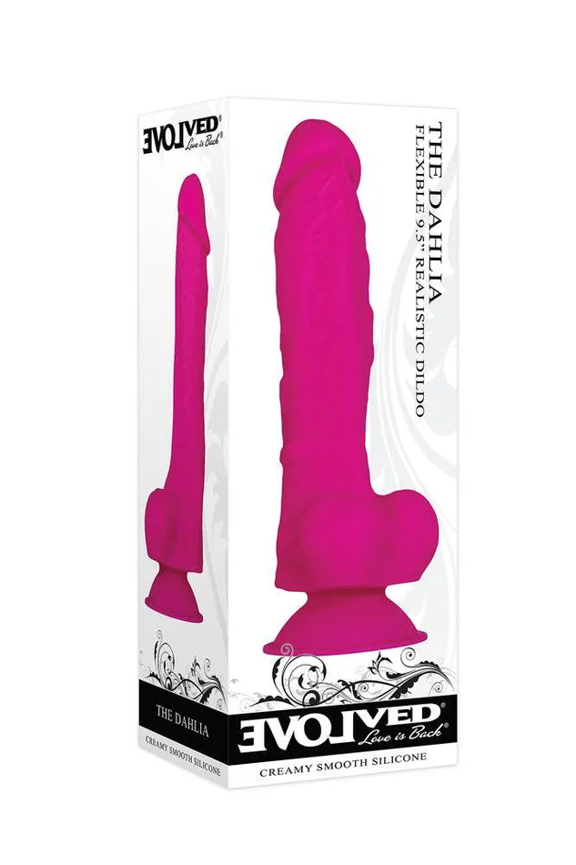 Dildos Evolved The Dahlia Realistic Dildo Pink Evolved
