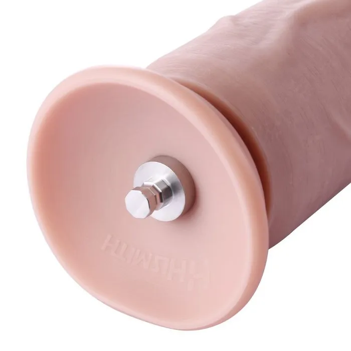Dildos HiSmith HiSmith Silicone Master Dildo With KlicLok 10 Inch Light