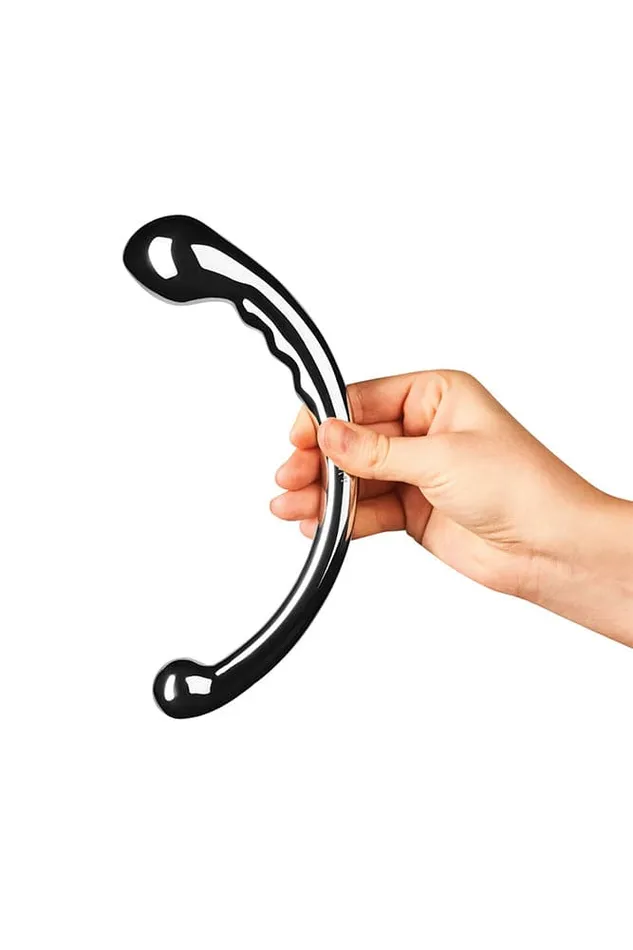 Dildos Le Wand Le Wand Hoop Stainless Steel Double Sided Curved Wand