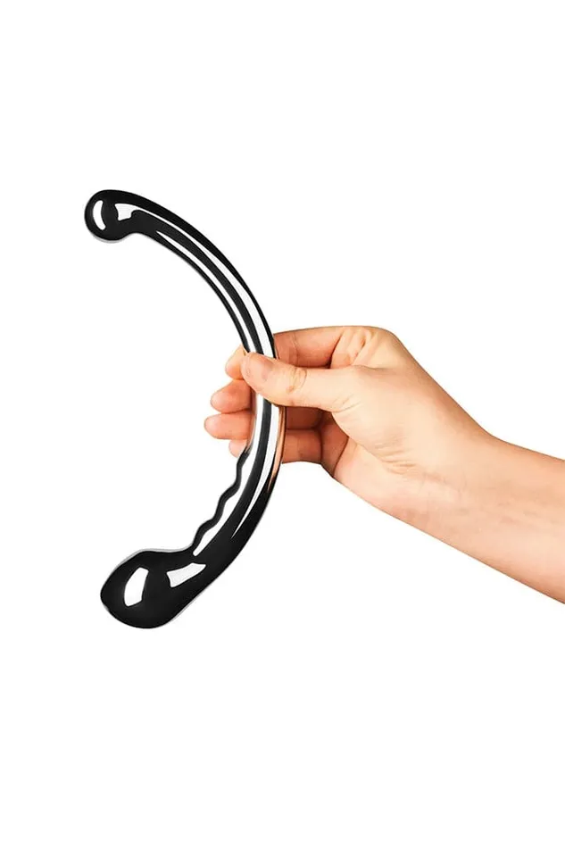 Dildos Le Wand Le Wand Hoop Stainless Steel Double Sided Curved Wand