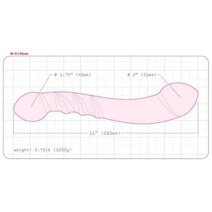 Dildos Njoy njoy 11 11 Stainless Steel Dildo