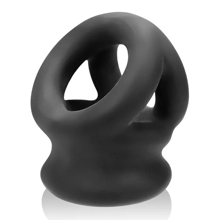 Dildos OXBALLS Oxballs Tri Squeeze Cock Sling Black