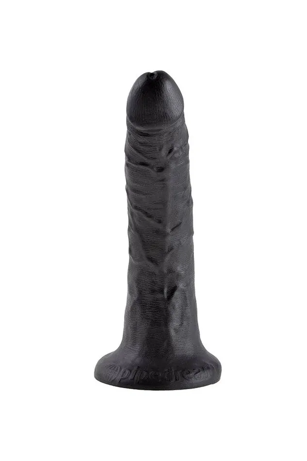 Dildos Pipedream King Cock Ultra Realistic Dildo 7 inch Black Pipedream