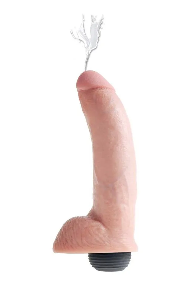 Dildos Pipedream Pipedream King Cock Squirting Realistic Cock with Balls 9 inch Beige Dildos Pipedream Pipedream King Cock Squirting Realistic Cock with Balls 9 inch Beige