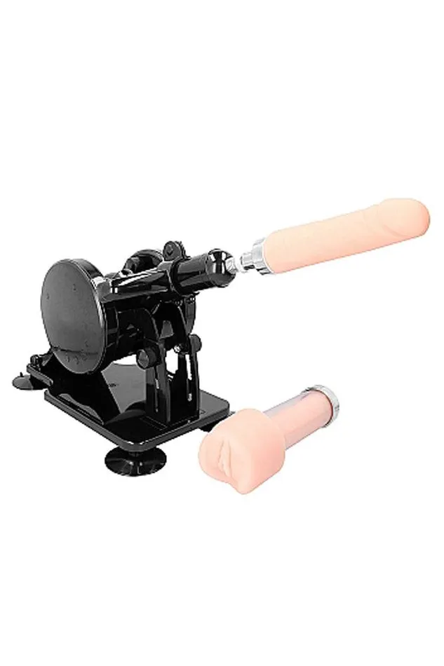 Dildos Shots Toys Shots Toys The Sex Machine Black