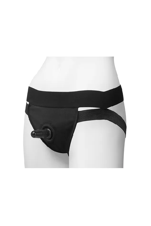 Doc Johnson Female Sex Toys VacULock by Doc Johnson Panty Harness w Plug Black Doc Johnson Female Sex Toys VacULock by Doc Johnson Panty Harness w Plug Black