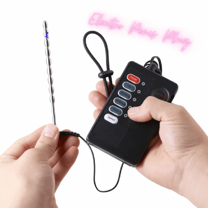 Electro Penis Plug Shock your Cock Oxyshop Male Sex Toys