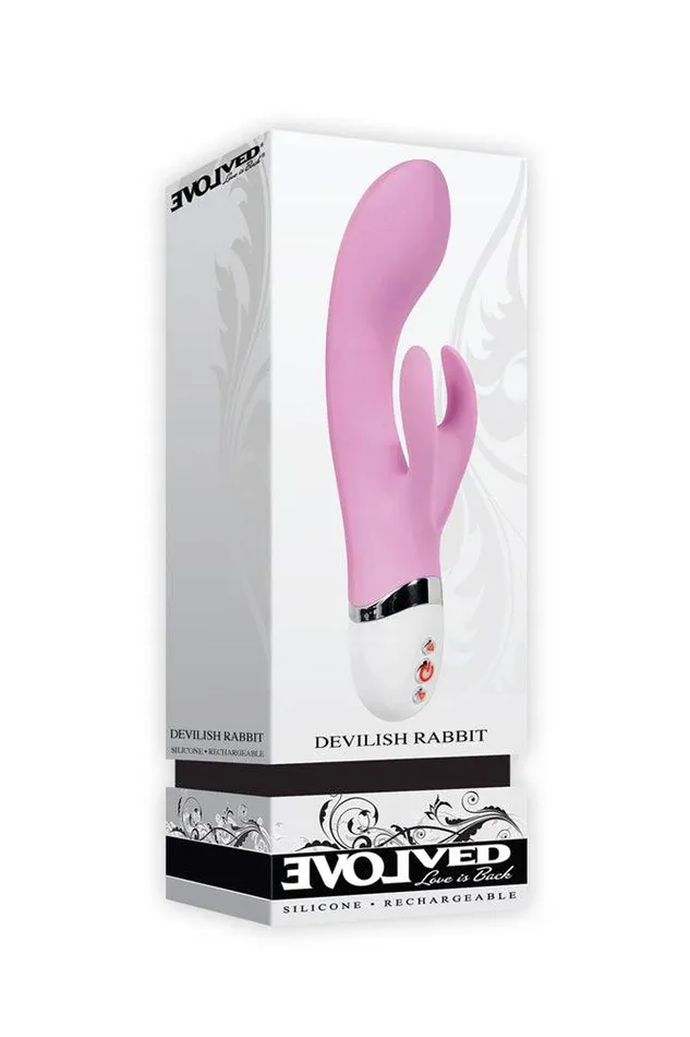 Evolved Evolved Devilish Rabbit Vibrator Pink Vibrators