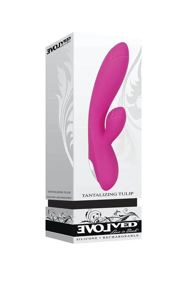 Evolved Evolved Tantalizing Tulip Dual Vibrator Pink Vibrators