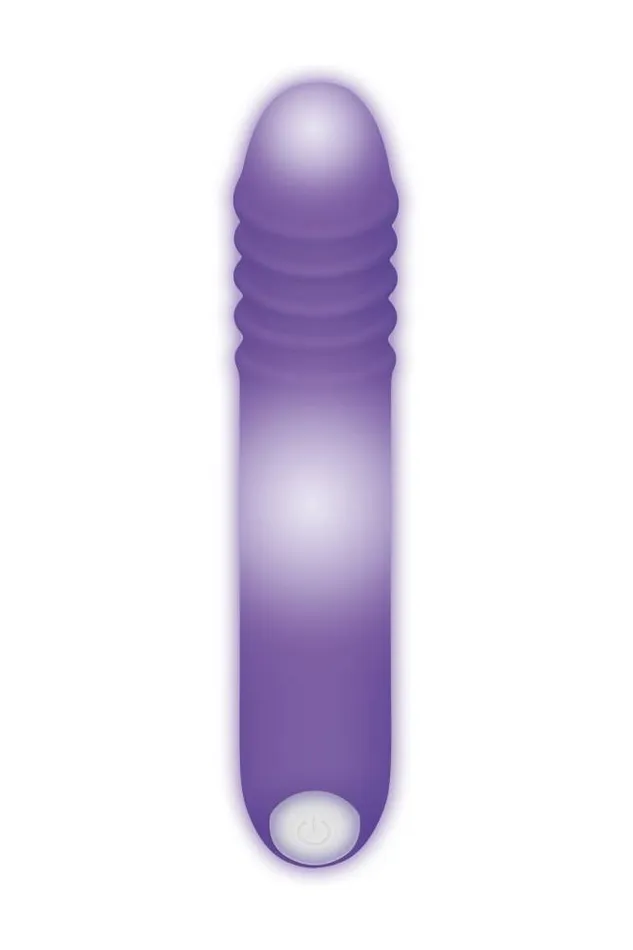 Evolved GRave Light Up G Spot Vibrator Purple Evolved Vibrators