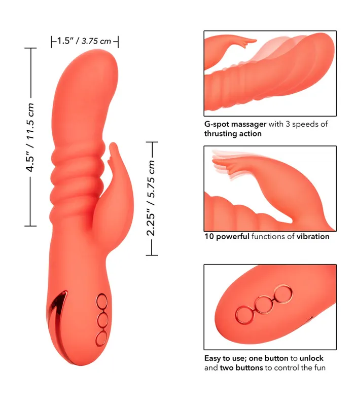 Female Sex Toys California Exotics Orange County Cutie Dual Vibrator