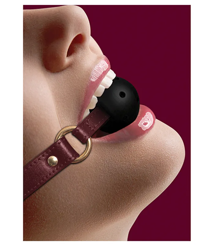 Halo Breathable Ball Gag Shots America Male Sex Toys
