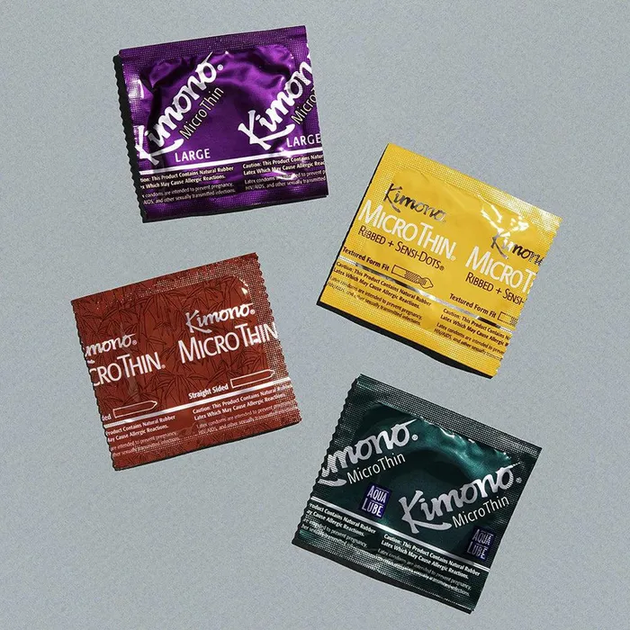 Kimono Enhancers Kimono Sheer Variety Pack Condoms