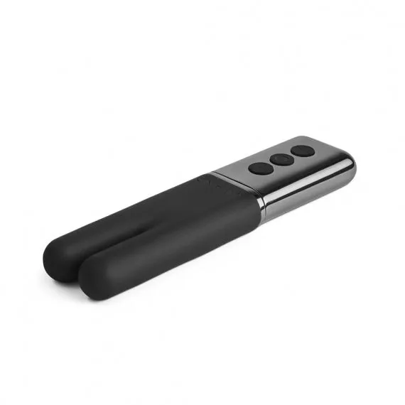LE WAND Vibrators Le Wand Chrome Deux Vibrator Black