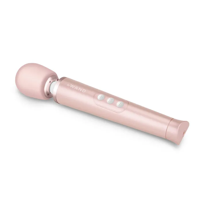 LE WAND Vibrators Le Wand Petite Rechargeable Wand Massager Rose Gold