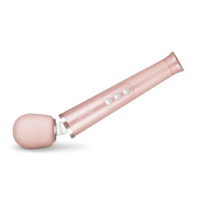LE WAND Vibrators Le Wand Petite Rechargeable Wand Massager Rose Gold