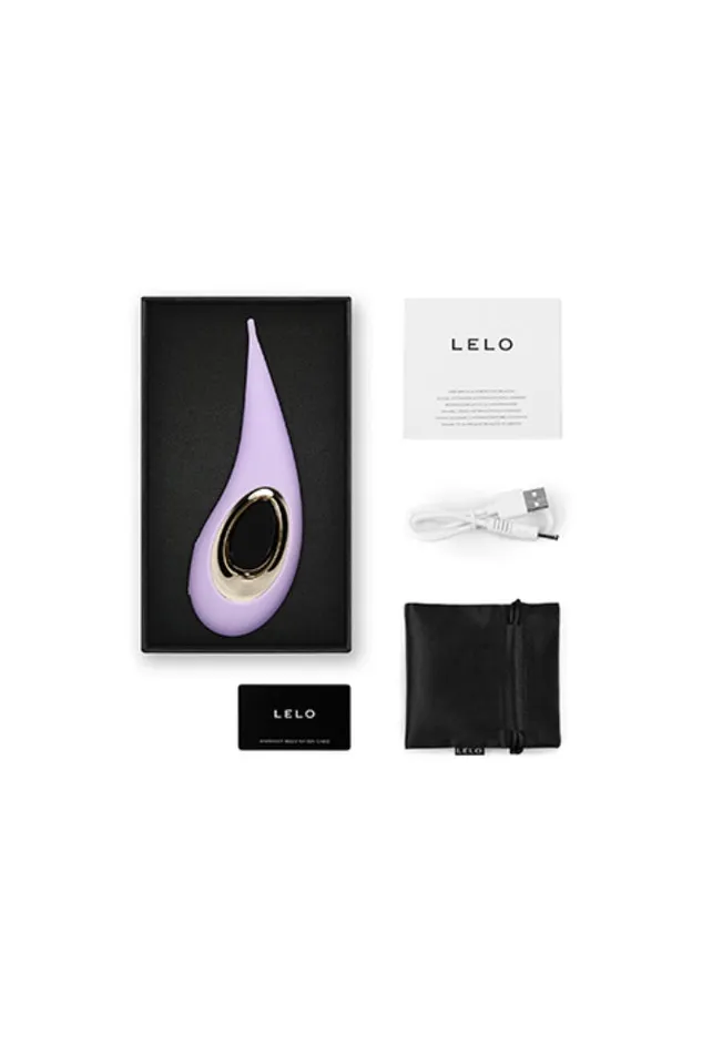 Lelo Female Sex Toys Lelo Dot Precision Clitoral Vibrator Lilac
