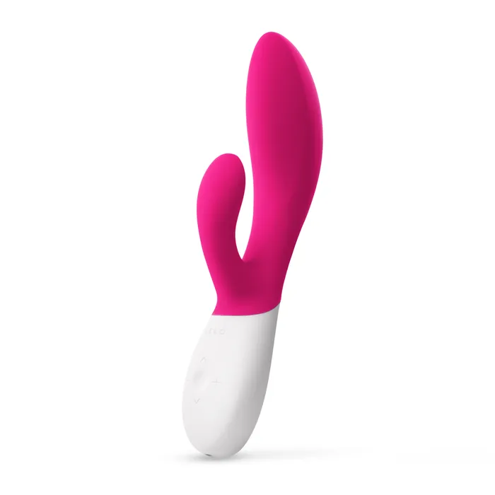 Lelo Ina Wave 2 Rechargeable Rabbit Vibrator Cerise LELO Female Sex Toys