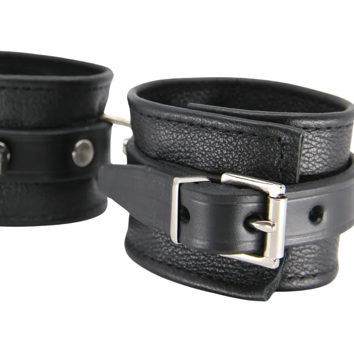 LOVE IN LEATHER Restraints Love In Leather Australian Made Soft Leather Wrist Cuffs 015