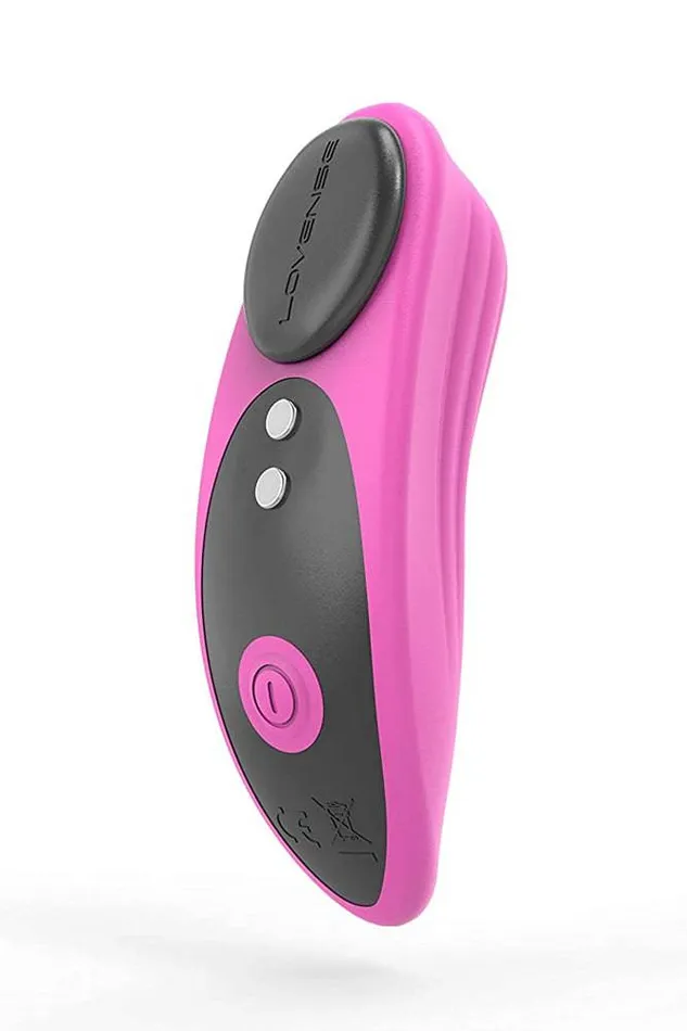 Lovense Ferri Wearable Bluetooth Panty Vibrator BlackPink Lovense Vibrators