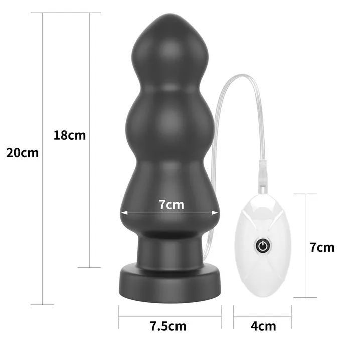 LOVETOY Male Sex Toys Lovetoy King Sized Vibrating Anal Rigger