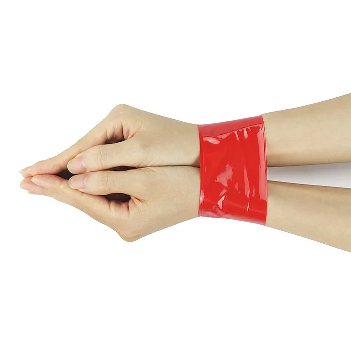 LOVETOY Vibrators Lovetoy My First Non Sticky Bondage Tape Red