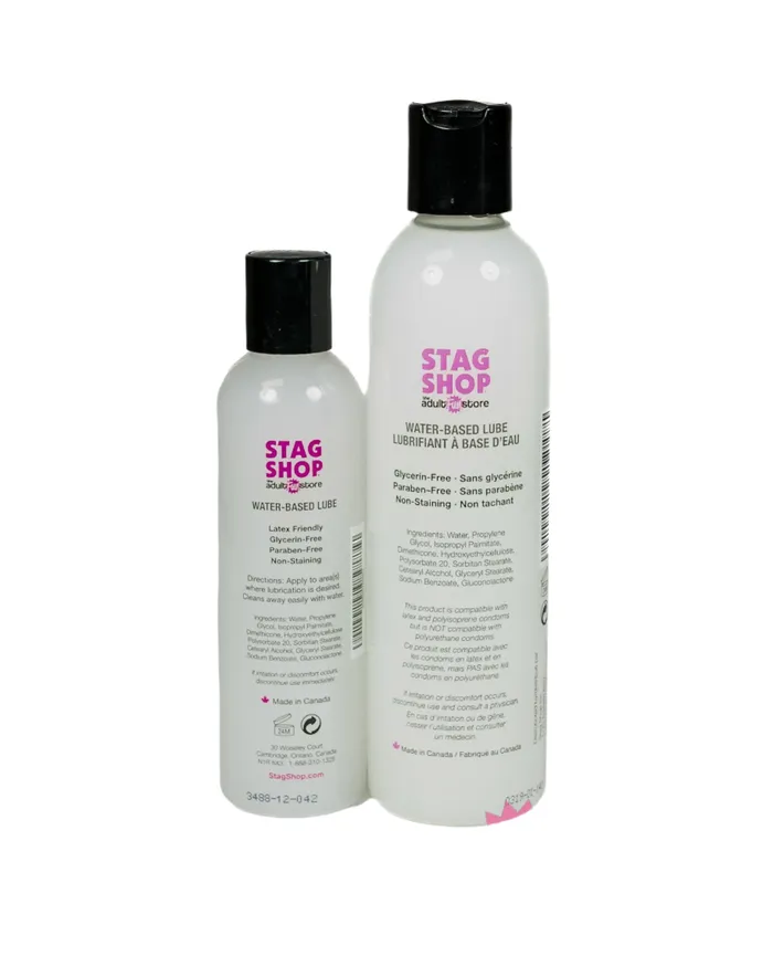 Lubricants Stag Shop This is Lube Water Based Hybrid Lubricant Varying Sizes Stag Shop
