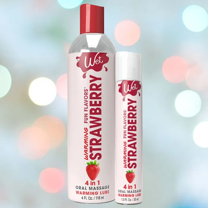 Lubricants Wet Wet Sexy Strawberry Warming Lubricant 