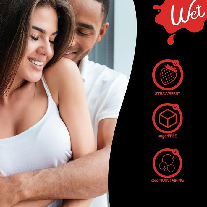 Lubricants Wet Wet Sexy Strawberry Warming Lubricant 