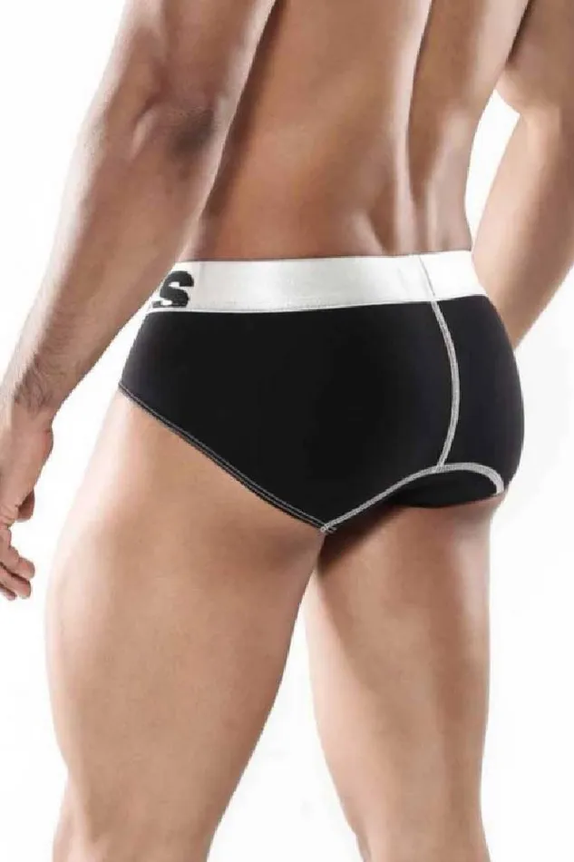 Male Basics Male Basics Performance Brief Black MBM03 Anal