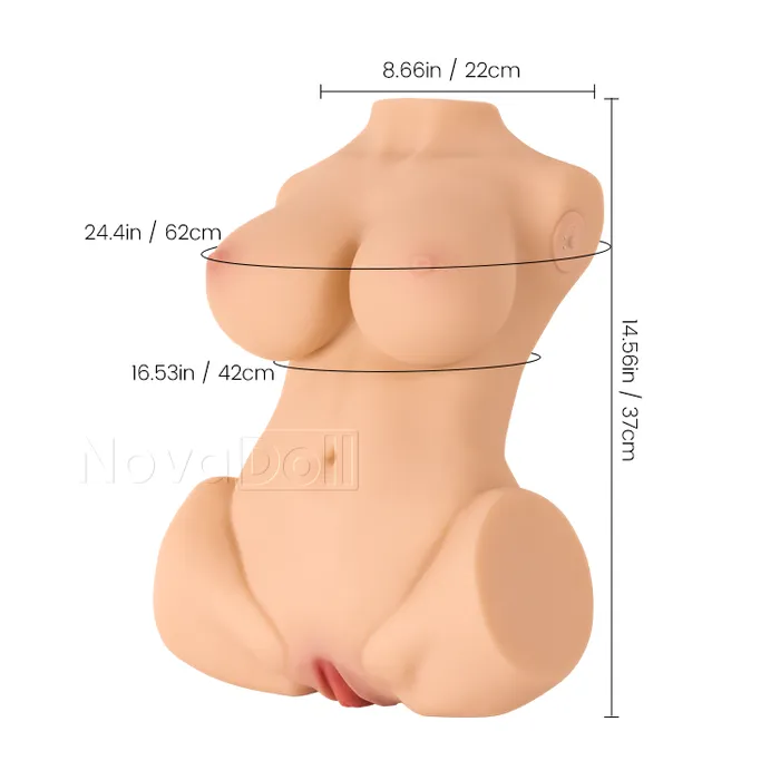 Male Sex Toys 18LB Female Torso Doll with Suction Vibrating Sensation Amovibe Male Sex Toys 18LB Female Torso Doll with Suction Vibrating Sensation Amovibe