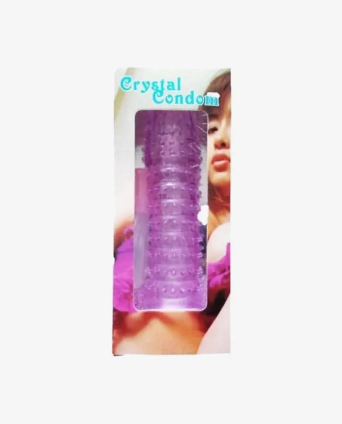 Male Sex Toys Adultskart Extra Dotted Crystal Condom With Silicon Made Washable Reusable Feature Condom
