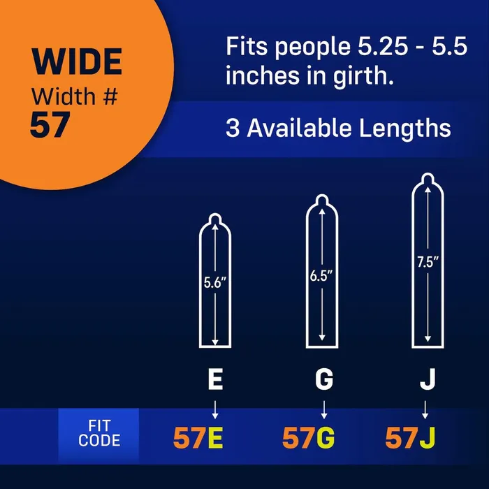 Male Sex Toys MyONE myONE Large Condom Sampler With FitKit Measuring Tool
