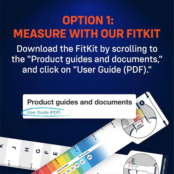 Male Sex Toys MyONE myONE Large Condom Sampler With FitKit Measuring Tool