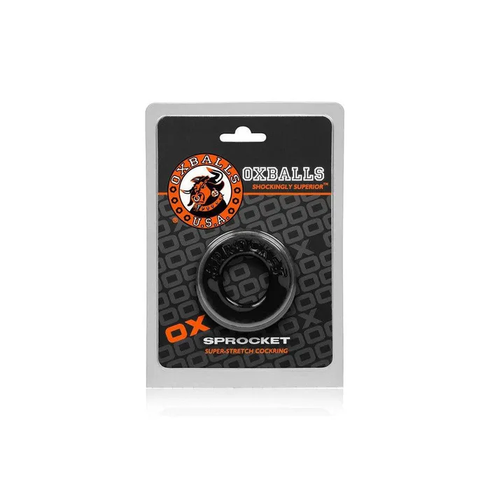 Male Sex Toys Oxballs SPROCKET Jumbo Stretchy Cock Ring