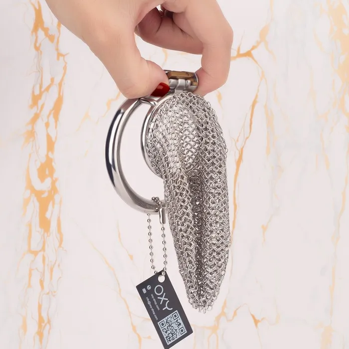 Male Sex Toys Oxyshop CH50 Lancelot Chastity Cage Mesh Cock Cage
