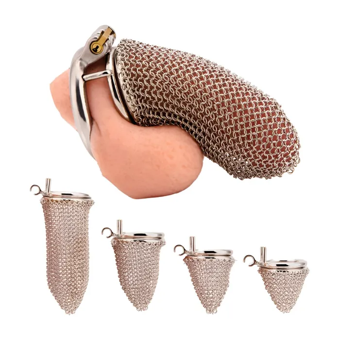Male Sex Toys Oxyshop CH50 Lancelot Chastity Cage Mesh Cock Cage