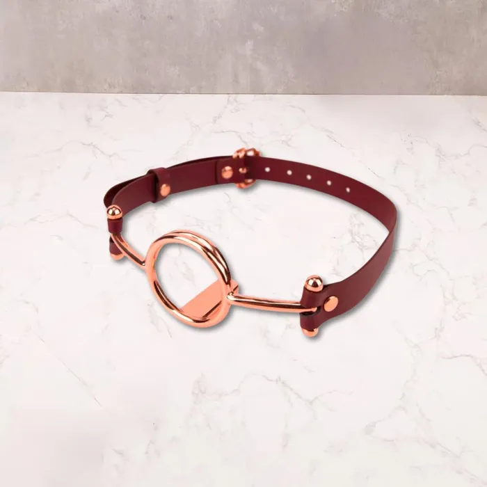 Male Sex Toys Oxyshop Forced ORing with Tongue Restraint
