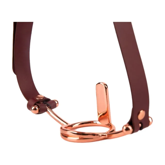 Male Sex Toys Oxyshop Forced ORing with Tongue Restraint