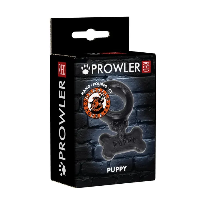 Male Sex Toys Prowler RED Prowler RED By Oxballs Puppy Cock Ring Black