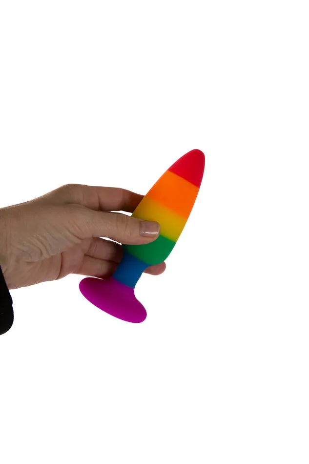 NS Novelties NS Novelties Colours Pride Edition Pleasure Butt Plug Assorted Sizes Anal