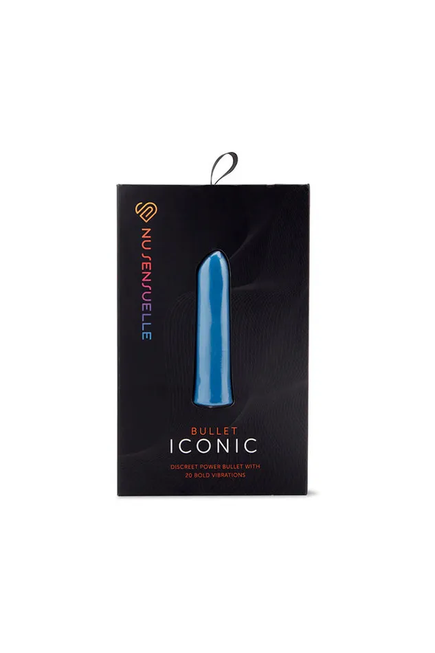 Nu Sensuelle Iconic Bullet Vibrator Teal Nu Sensuelle Vibrators